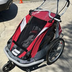 Croozer Double Stroller Red/black