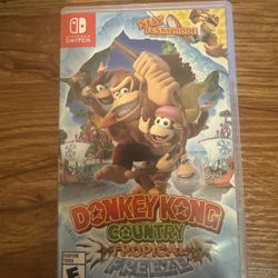 Donkey kong Country Tropic Freeze -Nintendo Switch Game 