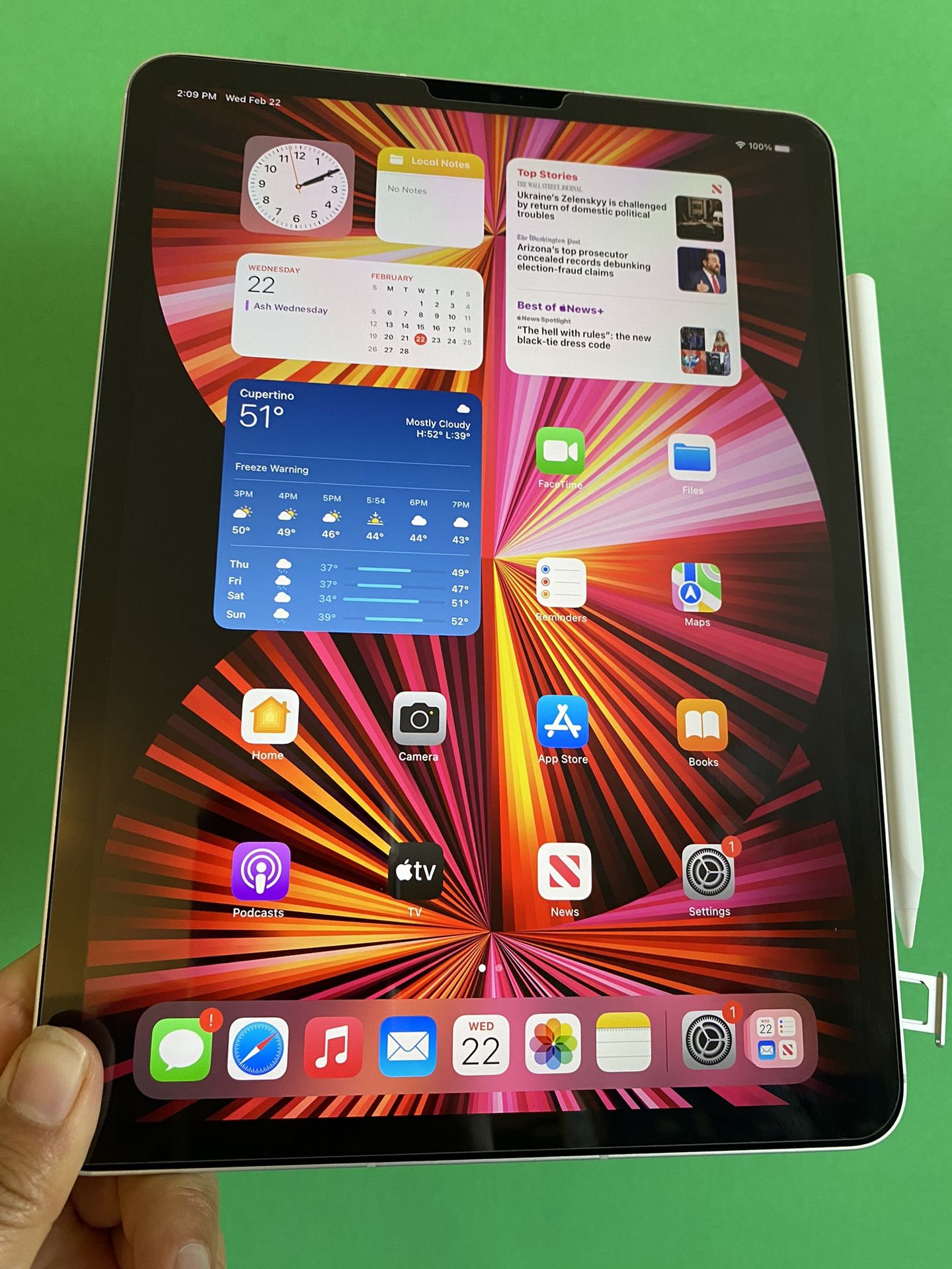 256GB Apple IPad Pro 11” 3rd Generation (2021 model / M1 chip 