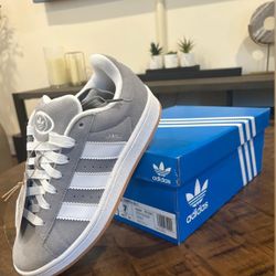 Adidas Campus 00 Grey Gum Size 7y