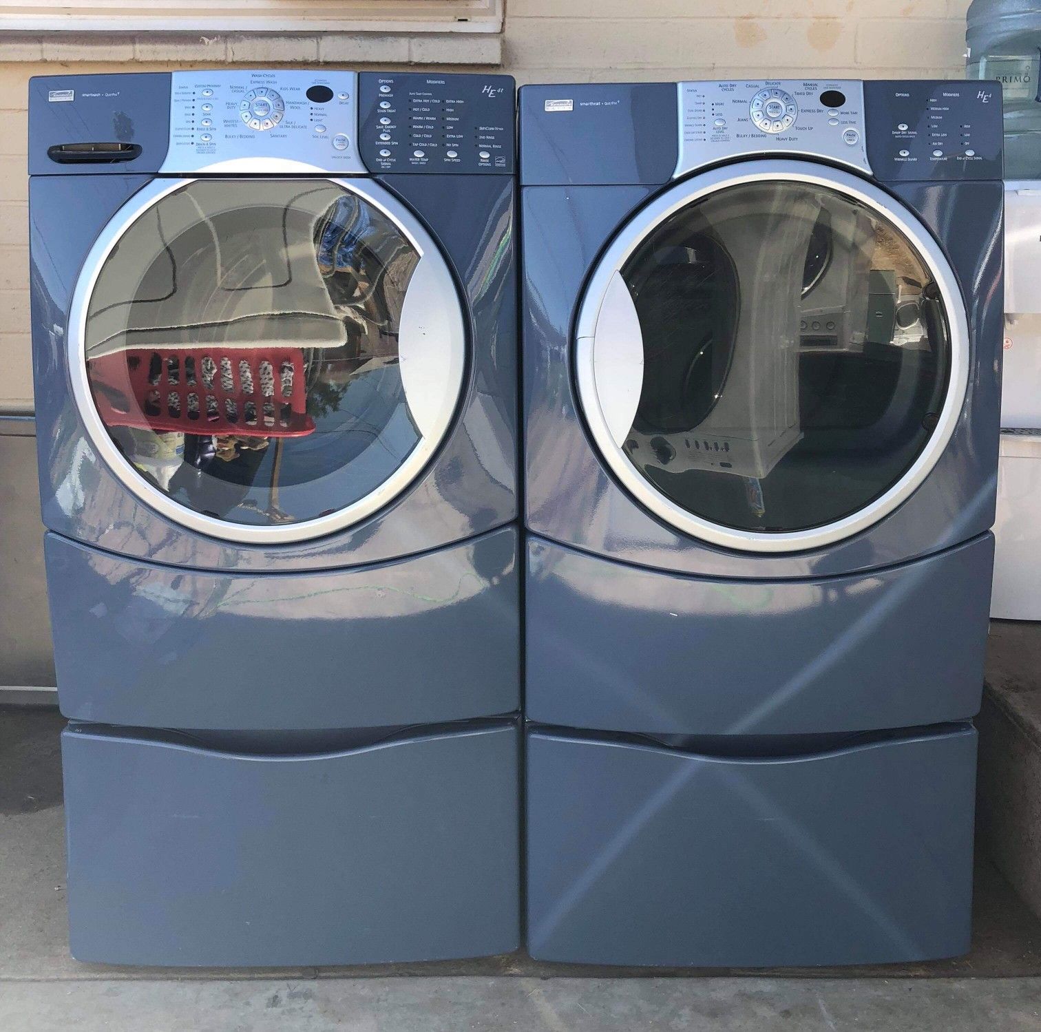 Kenmore blue washer and dryer online