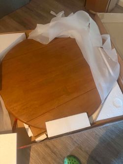 Dining table and chairs