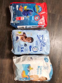 Toddler Swim diapers Lg 3T/4T 32+pounds