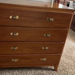 Solid wood dresser