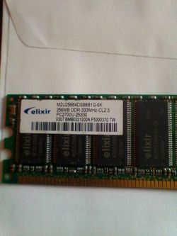 Elixir 256MB DDR-333MHz-CL2.5 RAM