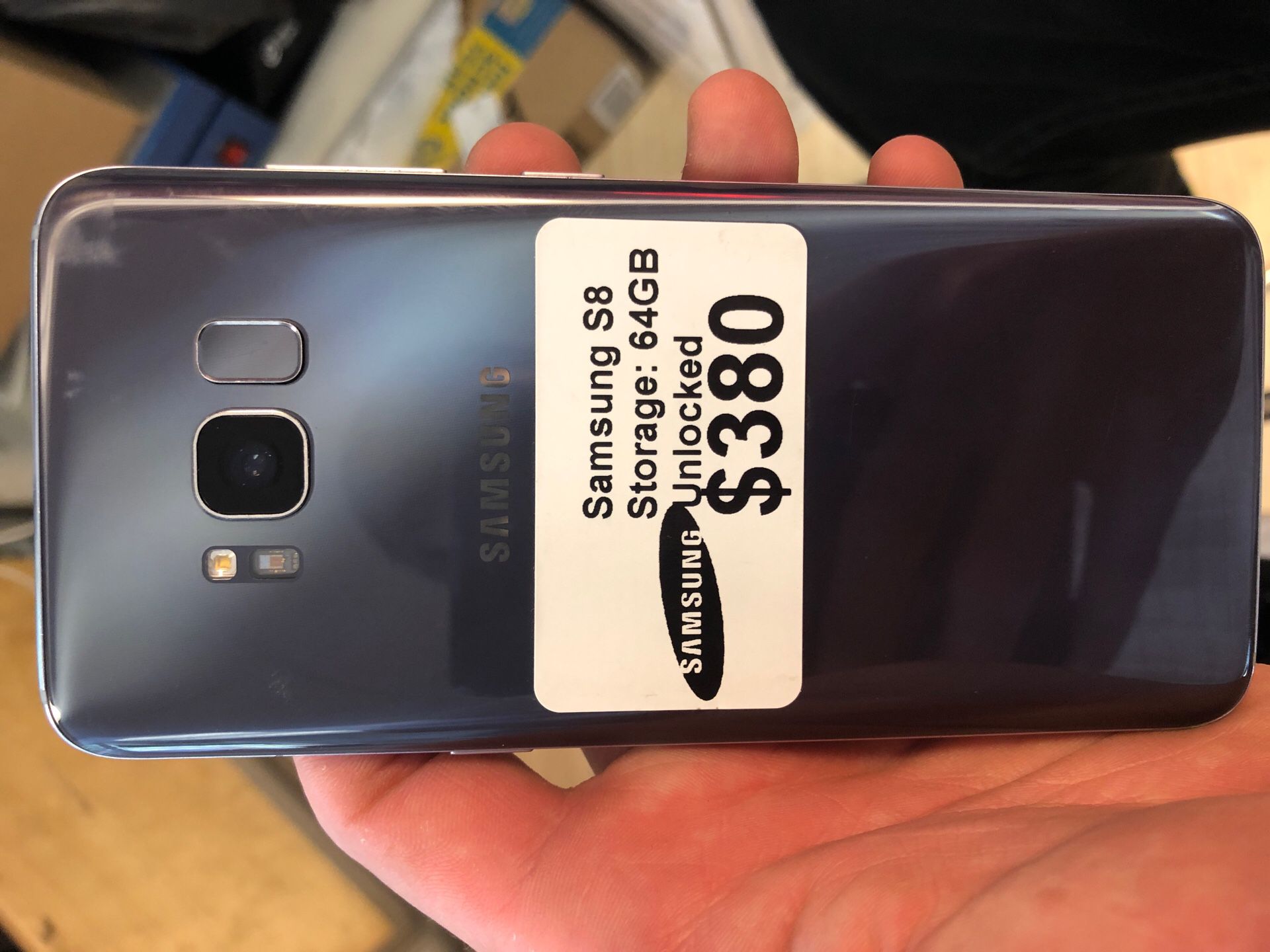 Samsung S8 Unlocked 64 GB $380$ Like new