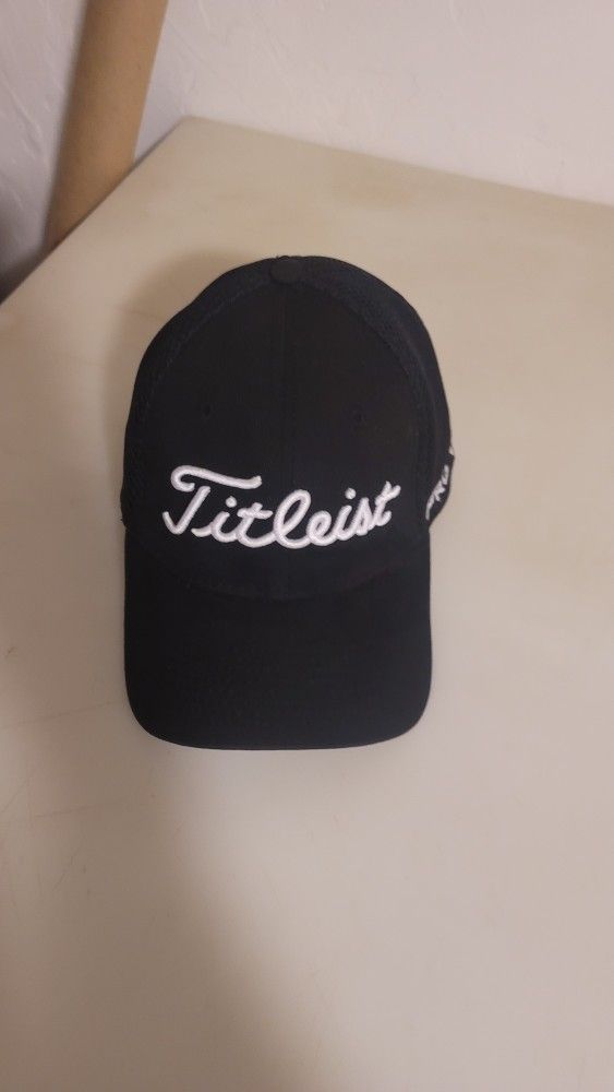 New Era Titleist Flex Fit L-xl Black