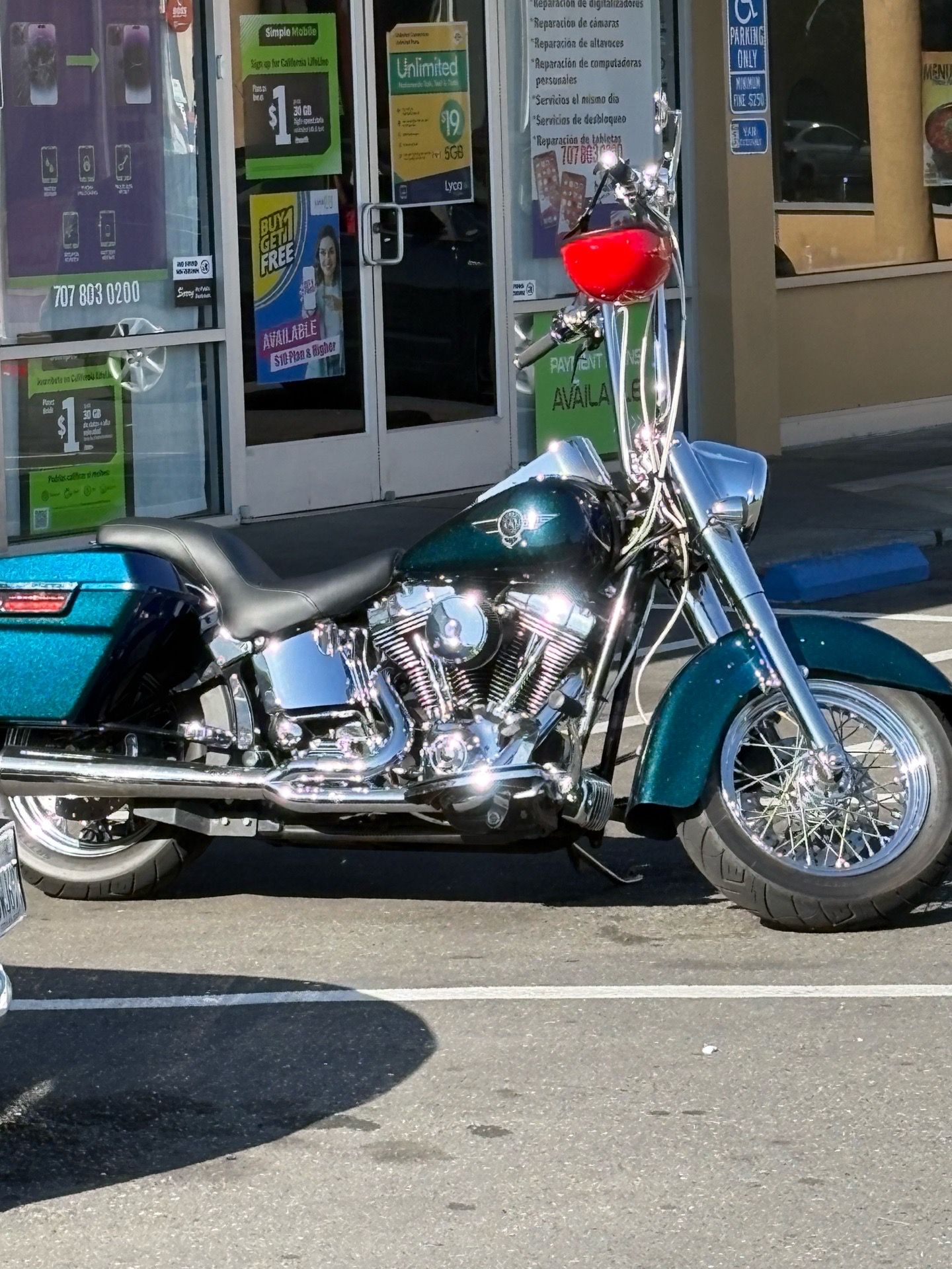 2O02 Harley Davidson Fatboy Bagger Chameleon Paint