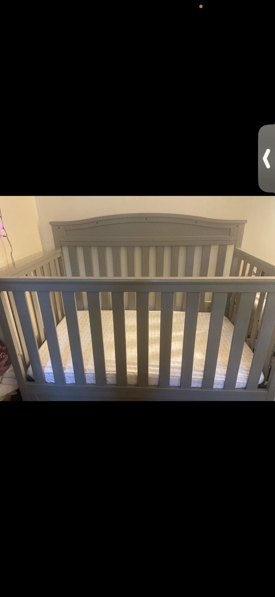 4-in-1 Toddler Bed/ Crib