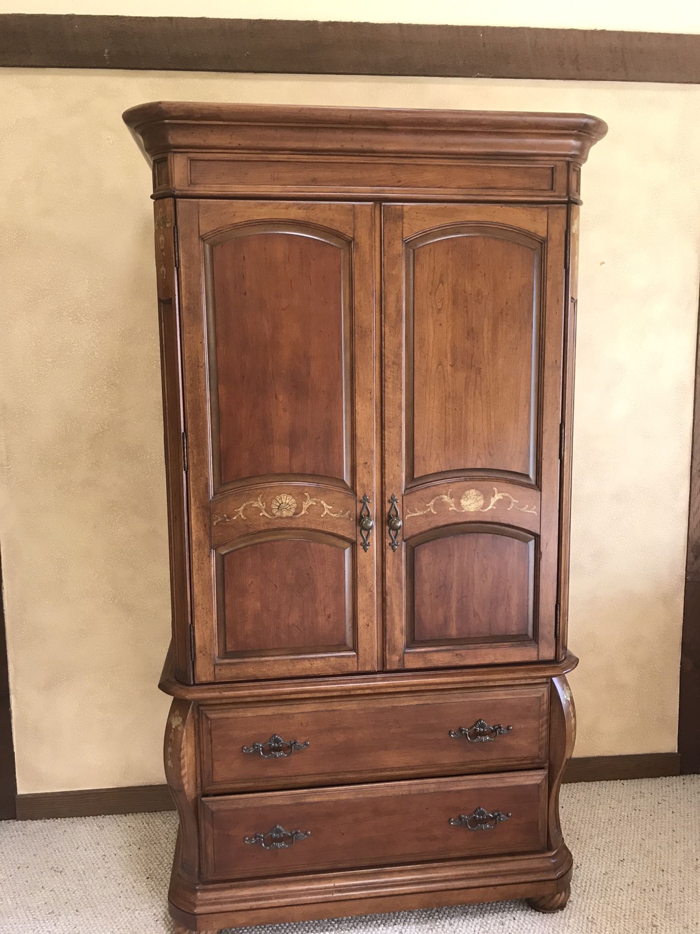 Dresser & matching armoire for Sale in Gig Harbor, WA OfferUp