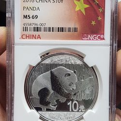 2016-Silver Panda MS-69
