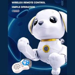 Remote-controlled Children's Robot Dog Pet Toy, Intelligent 