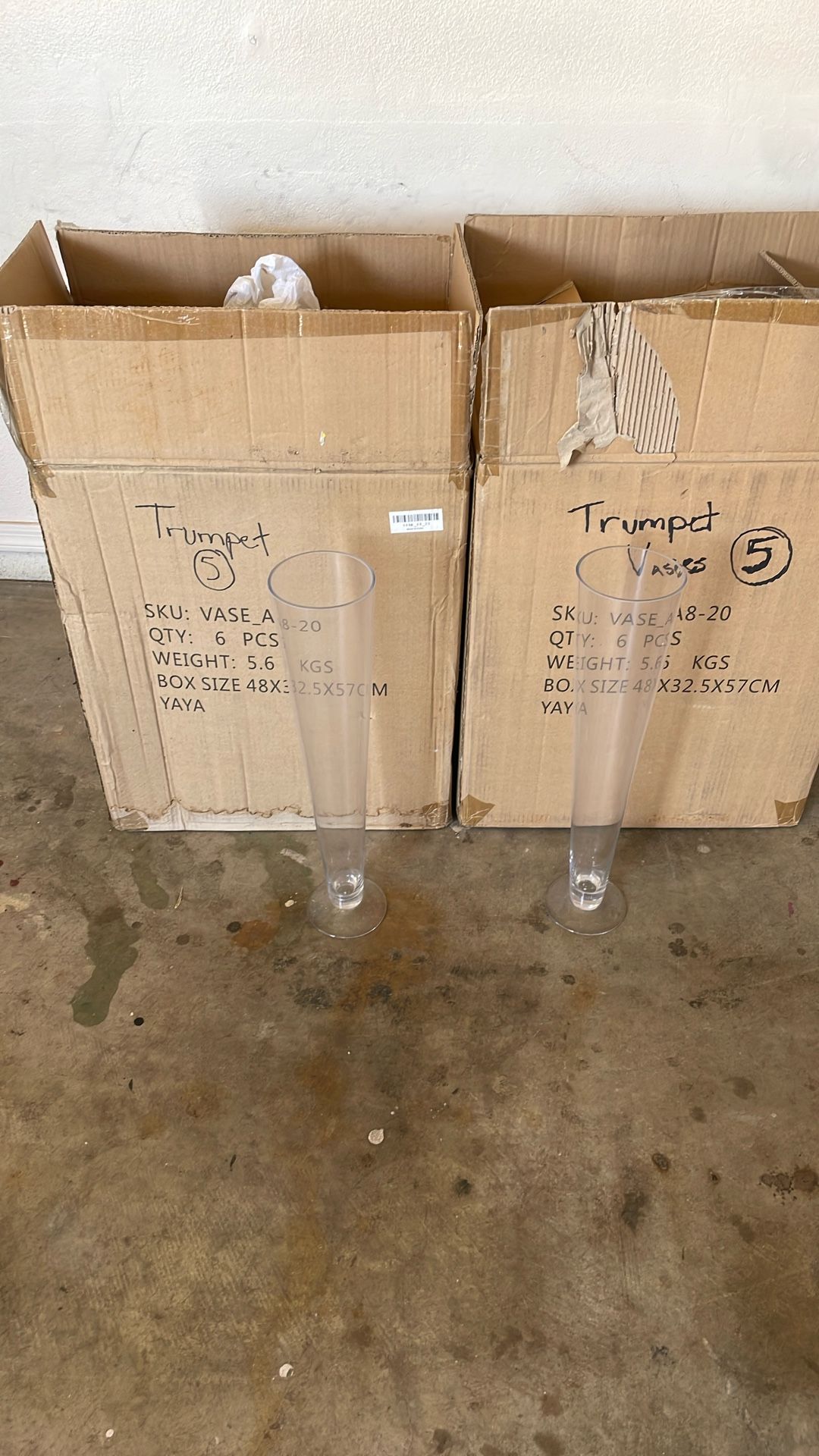 Trumpet Vases