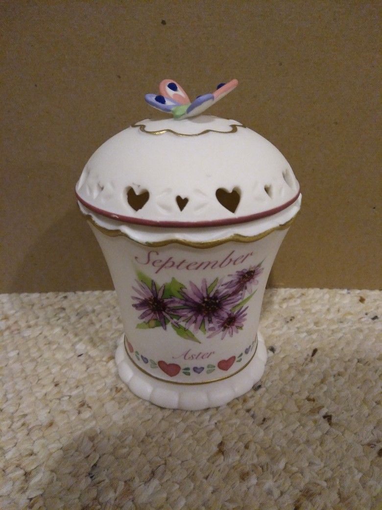 Avon Ceramic Candle Holder