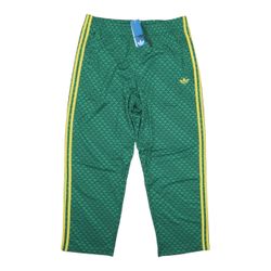 Adidas Firebird Green Loose Monogram Track Pants Athletic Men's XL KD0396 Brazil