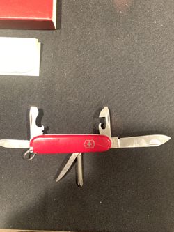 Vintage Swiss Army Knife “tinker “ In Original Box