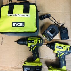 RYOBI 18v Taladros