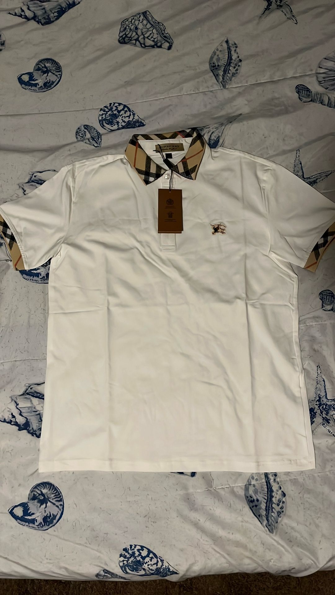 Burberry London England White Large