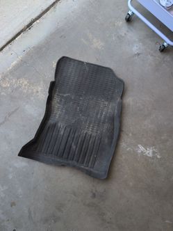 22 OEM Subaru Crosstrek all weather floor mat.