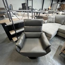 Gray Swivel Chair