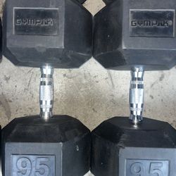 95 Lbs Dumbbells Great Condition 
