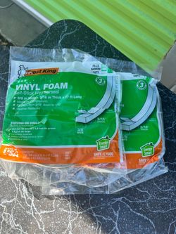 Frost King Vinyl Foam Weatherseal (Model V443H)