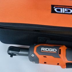 Ridgid 1/4” Ratchet With Bag