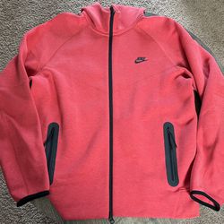 Nike Tech Fleece Windrunner Full-Zip Hoodie University Red | Size L | FB7921-672 (NWT)