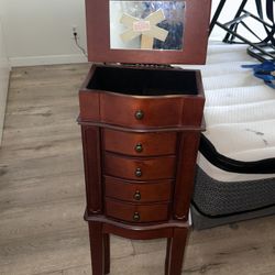 Small Wood Jewelry Drawer