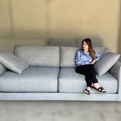 Crate & Barrel Gather Deep Sofa Delivery Available