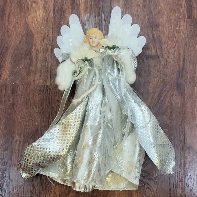 Christmas Tree Topper - Silver Angel