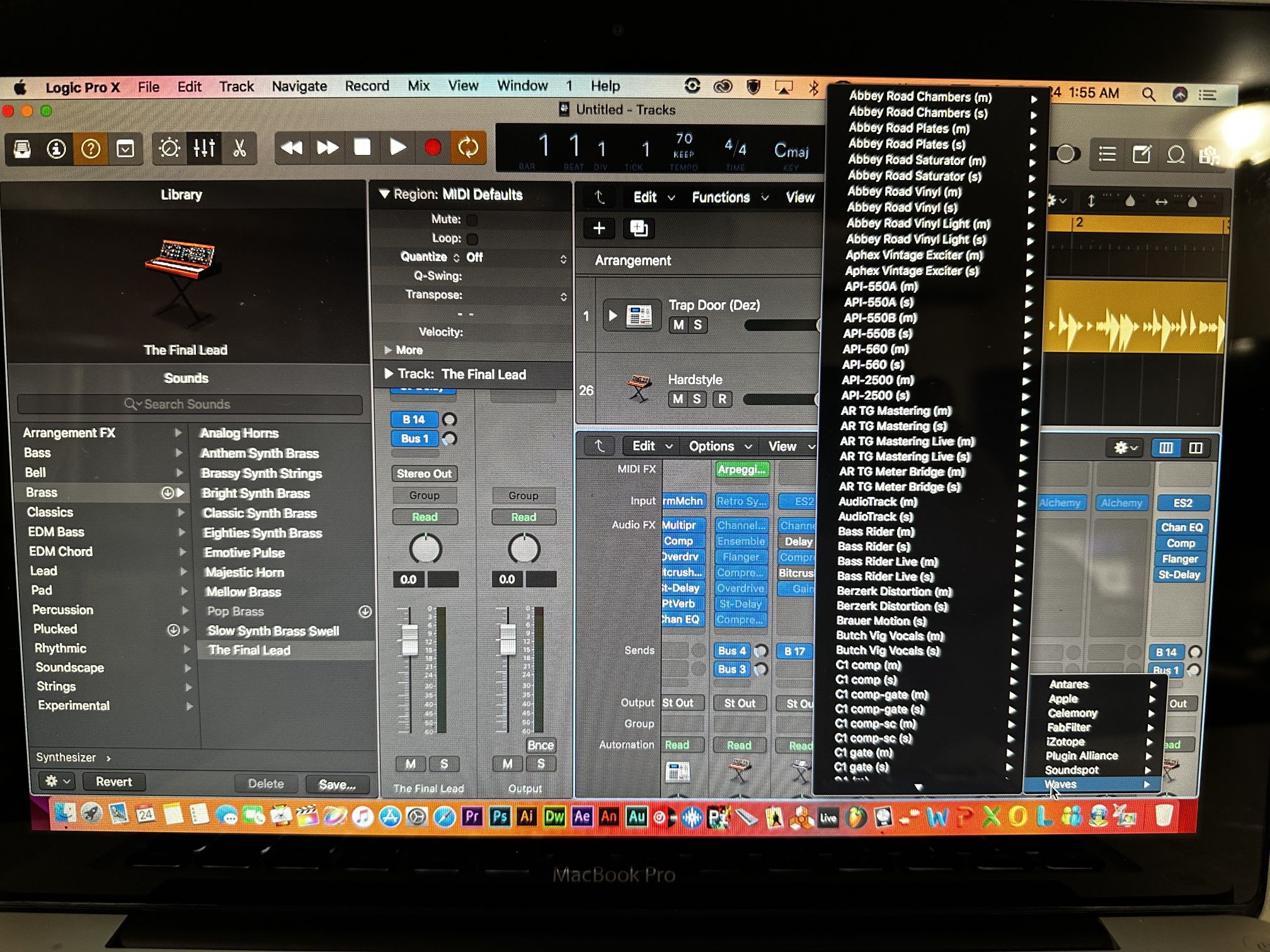 MacBook Pro 2012 13"  - Logic pro x-Waves ,Auto-Tune - High Sierra