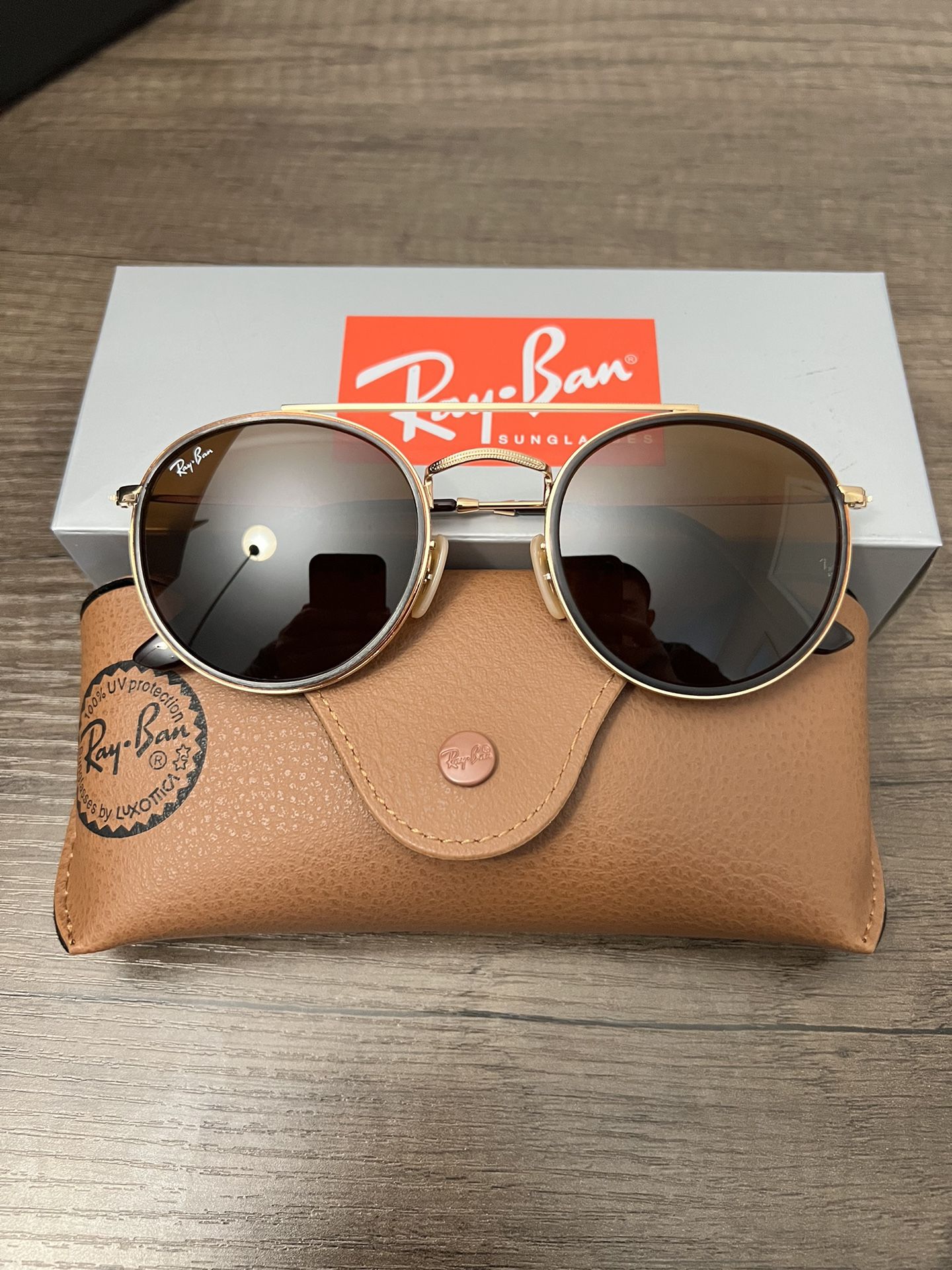 Double Bridge NEW RayBan Sunglasses with original Ray Ban Packaging