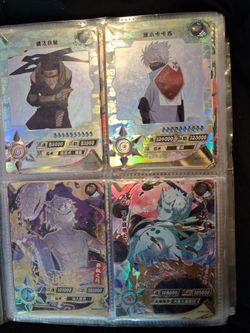 68 Naruto Kayou card lot in MINT condition.