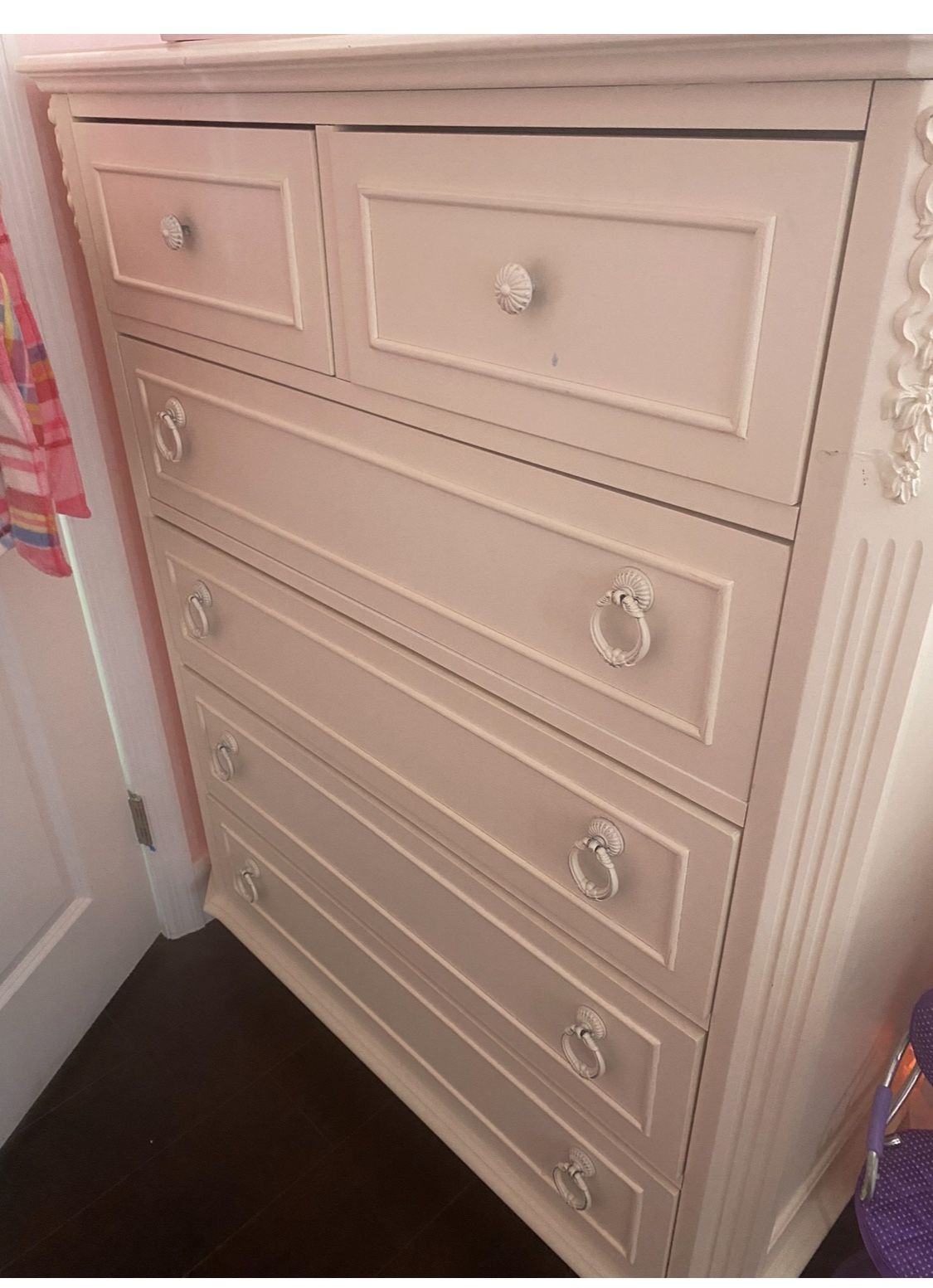 Beautiful Off White Dresser