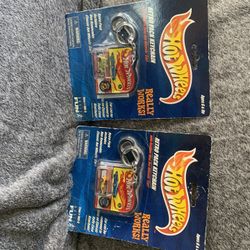 Hot Wheels Retro Pack Keychains