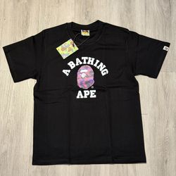 Purple Camo Bape Tee 