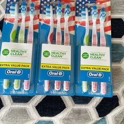 Oral B Healthy Clean Toothbrush Pack, $5 Each