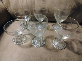 Vintage Anchor Hocking Bubble glasses
