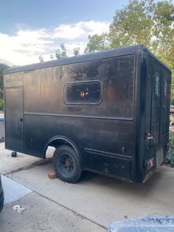 70's military ambulance trailer