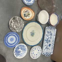 plates, bowl, servers bundle - box full