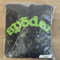 Sp5der Hoodie Slate Grey