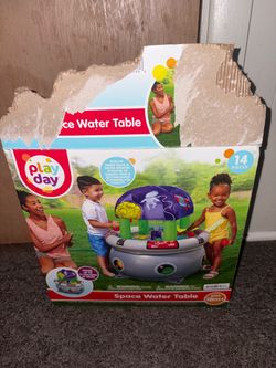 Inflatable space water table
