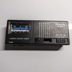 Matrix Analog Guitar Tuner Vintage , Like New 