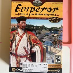Emperor Rise Of The Middle Kingdom PC Game (UNTESTED)