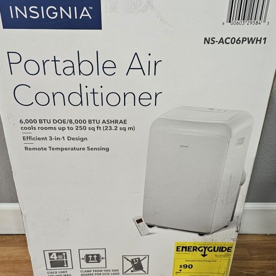 portable air conditioner 10k btu insignia 