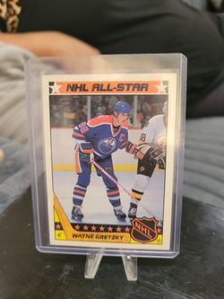 Topps Wayne Gretzky NHL  All Star hockey sticker card
