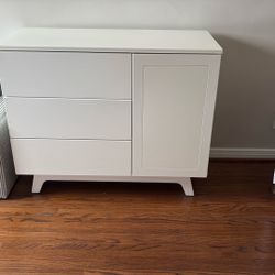 Room & board Dresser With Cabinet