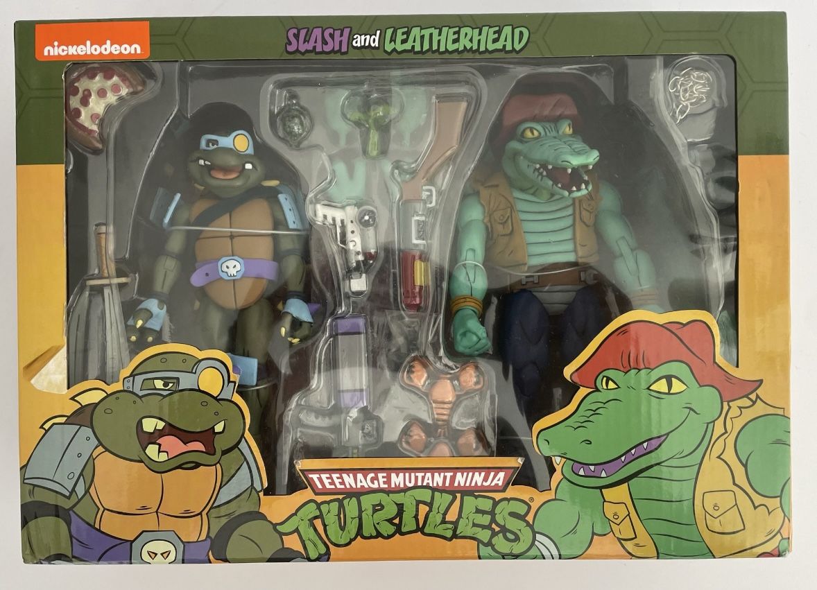 Neca TMNT Slash And Leatherhead