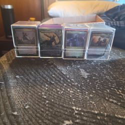4 Commander Decks And A Whole Collection 